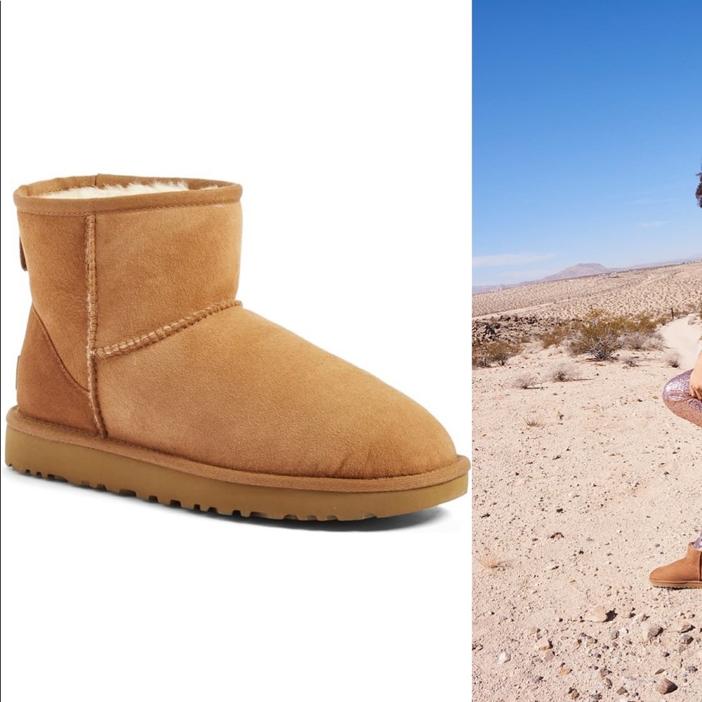 Ugh Classic Mini in Chestnut